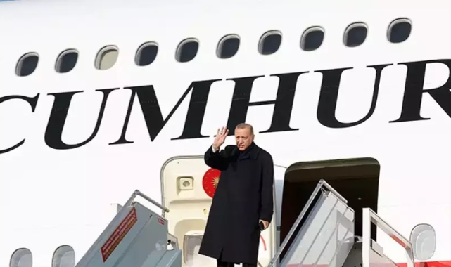 Cumhurbaşkanı Erdoğan Cezayir’e gitti