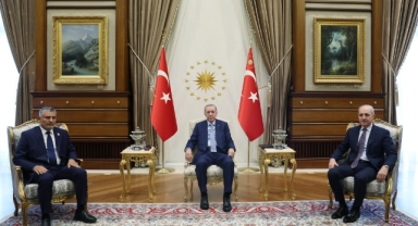 Cumhurbaşkanı Erdoğan'dan önemli görüşme