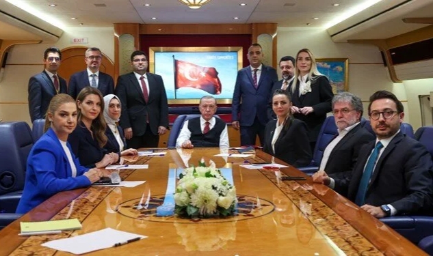 Cumhurbaşkanı Erdoğan gazetecilerin sorularını yanıtladı
