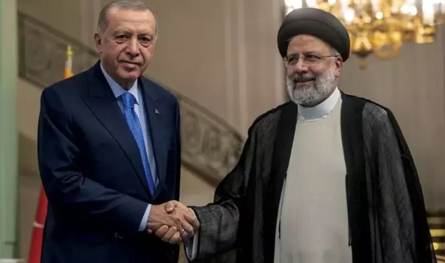 Cumhurbaşkanı Erdoğan ile İran Cumhurbaşkanı görüştü