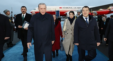Cumhurbaşkanı Erdoğan, Kazakistan'da