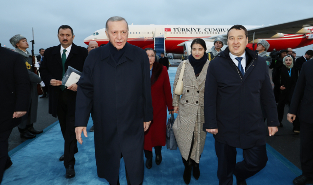 Cumhurbaşkanı Erdoğan, Kazakistan'da