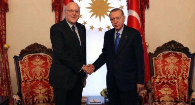 Cumhurbaşkanı Erdoğan, Lübnan Başbakanı'nı kabul etti