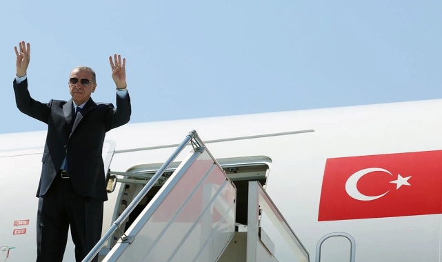 Cumhurbaşkanı Erdoğan Özbekistan'da!