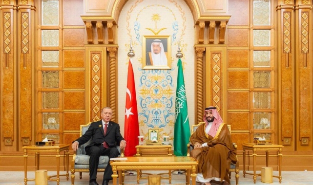 Cumhurbaşkanı Erdoğan, Veliaht Prens Bin Selman'la görüştü