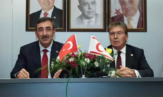 Cumhurbaşkanı Yardımcısı Yılmaz KKTC’ye gitti