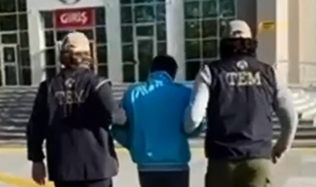 DEAŞ şüphelisi kıskıvrak yakalandı