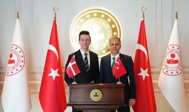 Dybvad Bek, İçişleri Bakanı Ali Yerlikaya'yı ziyaret etti