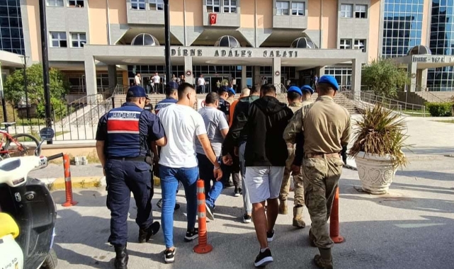 Edirne'de 481 kaçak göçmen yakalandı