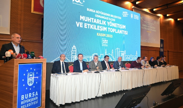 Efkan Ala muhtarlarla buluştu
