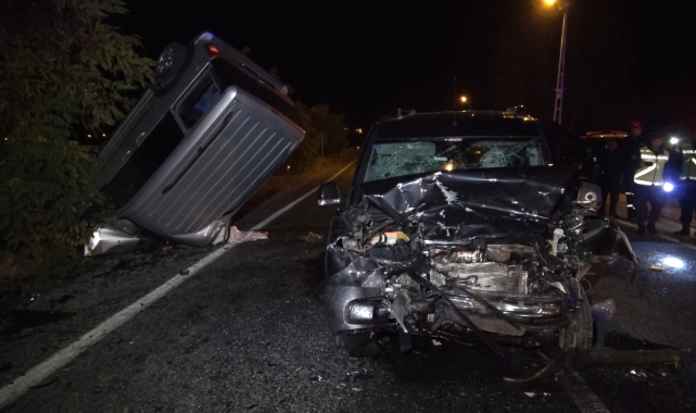 Elazığ’da trafik kazası: 1 ölü, 3 yaralı