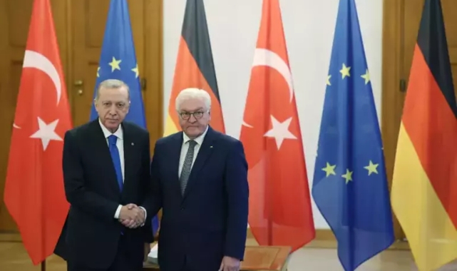 Erdoğan'dan Almanya'da kritik temaslar!