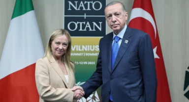 Cumhurbaşkanı Erdoğan, Meloni ile görüştü!