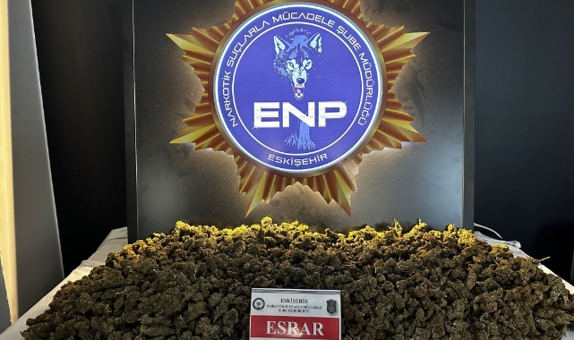 Eskişehir'de 5 kilo 325 gram esrar ele geçirildi