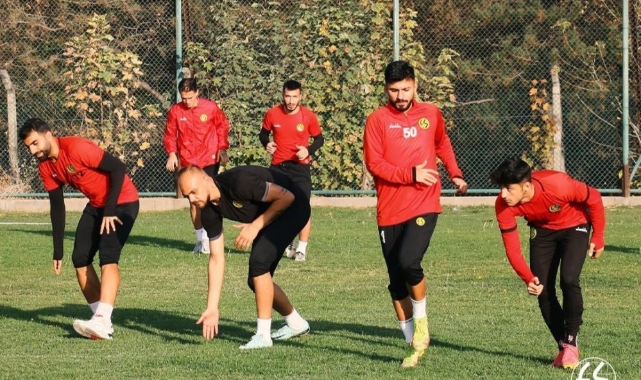 Eskişehirspor Sincan Belediyespor müsabakası hazırlıklarına başladı