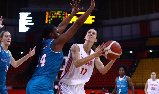 Euro Cup Women F Grubu: Olympiakos: 73 - Melikgazi Kayseri Basketbol: 95