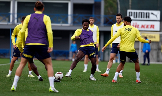 Fenerbahçe, Karagümrük maçı hazırlıklarını sürdürdü