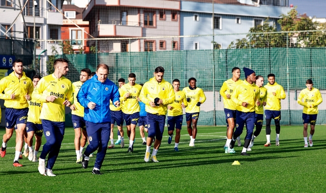 Fenerbahçe, Karagümrük maçı hazırlıklarını sürdürdü