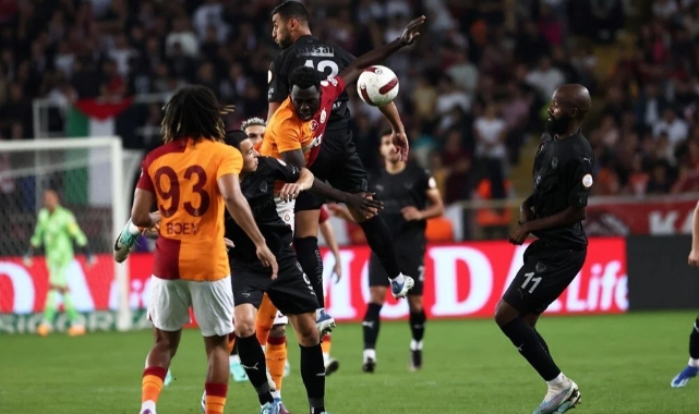 Galatasaray'ın serisi deplasmanda bitti!