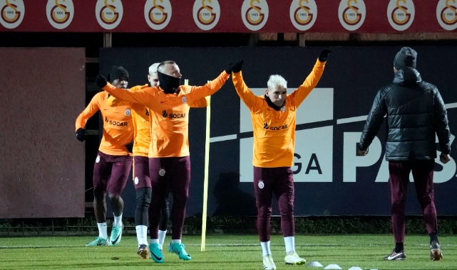 Galatasaray, Manchester United maçı hazırlıklarını tamamladı