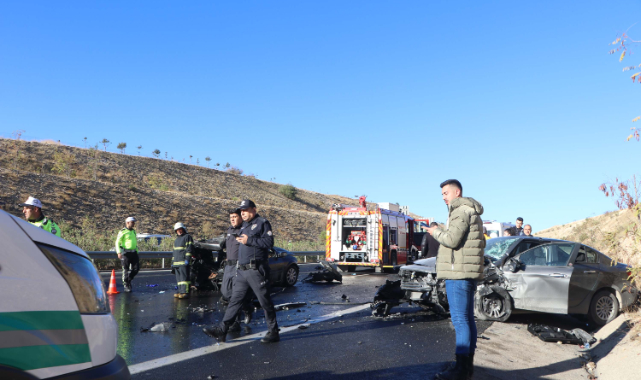 Gaziantep'te zincirleme kaza; 1 ölü, 6 yaralı
