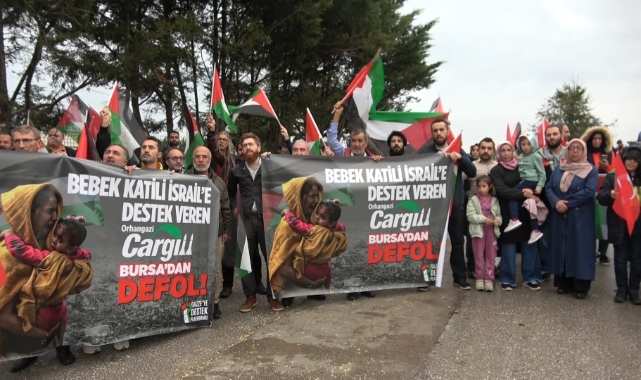 Gazze için Cargill önünde eylem yapıldı