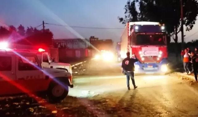 Gazze Şeridi’ne toplam 233 yardım TIR'ıulaştı