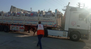 Gazze'ye toplamda 756 kamyon yardım ulaştı