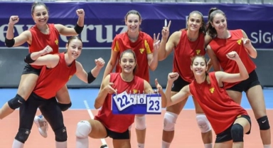 Göztepe Voleybol, BB Bodrumspor maçının son antrenmanını yaptı