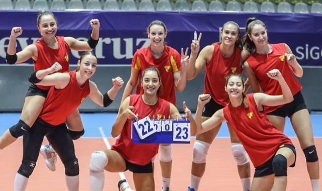 Göztepe Voleybol, BB Bodrumspor maçının son antrenmanını yaptı