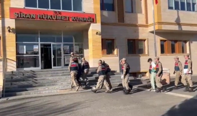 Gümüşhane’de ‘Sarmal Operasyonu’nda 4 tutuklama
