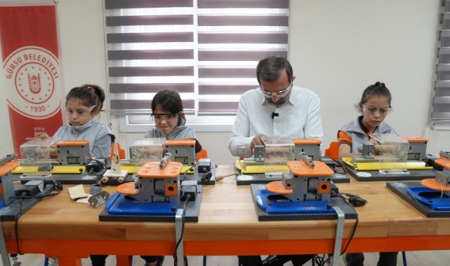 Gürsu’nun üreten çocukları geleceğe güvenle bakıyor