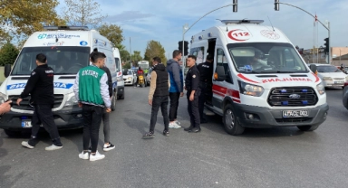 Halk otobüsü kırımızı ışık ihlali yaptı: 1'i ağır 2 yaralı