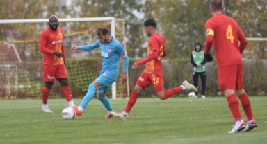 Hazırlık maçı golsüz kaldı