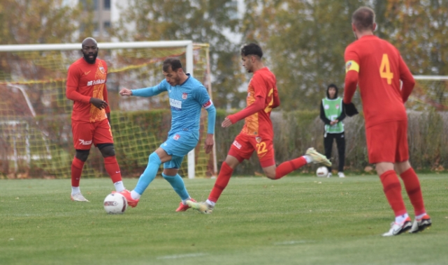Hazırlık maçı golsüz kaldı