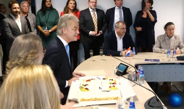 Hollanda'da seçimin galibi 'Geert Wilders'