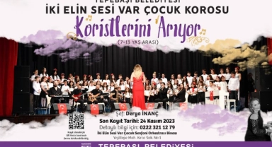 İki Elin Sesi Var Çocuk Korosu için kayıtlar başladı