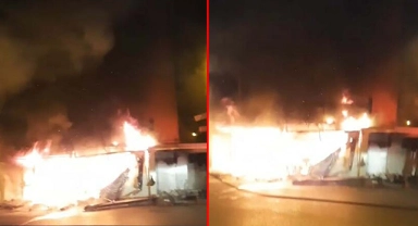 İş yeri küle döndü! Kundaklama iddiası gündemde