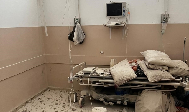 İsrail, Şifa Hastanesinin güneş panellerini vurdu