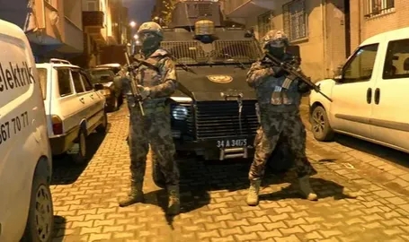 İstanbul'da terör örgütü DEAŞ'a darbe!