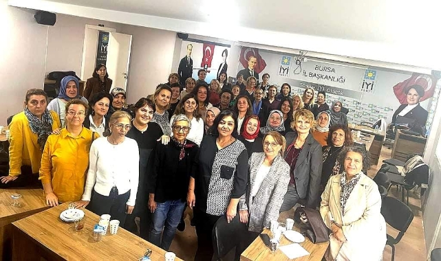 İYİ Parti Bursa'dan "Kadına Şiddet" mesajı