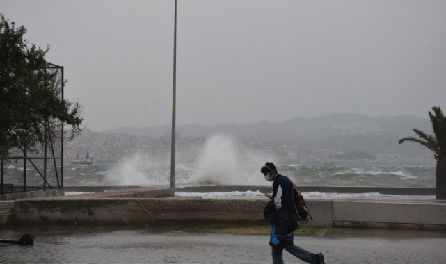 İzmir için 'Fırtına' uyarısı