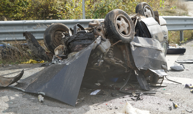 Kastamonu'da feci kaza: 1 ölü, 4 yaralı