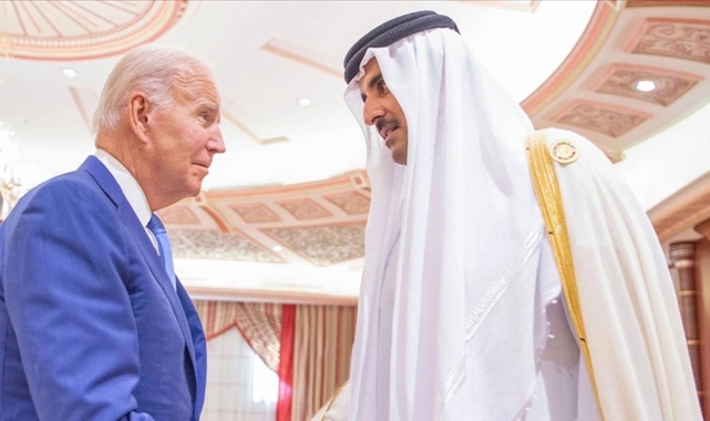 Katar Emiri Al Thani, Biden ile görüştü