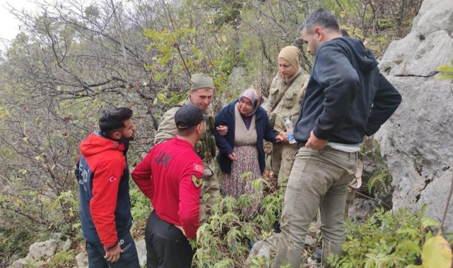 Kayıp kadın, evinin 5 kilometre ilerisinde bulundu