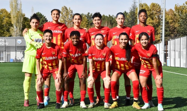 Kayseri Kadın FK, 3 puanla döndü