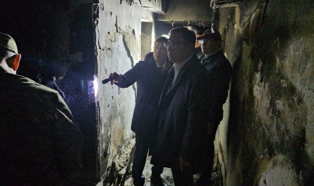 Kazakistan'da pansiyonda yangın: 13 ölü