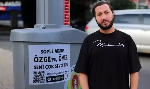 Kendisini affettirmek için 10 bin ilan astırdı!