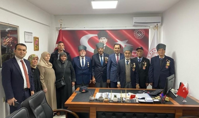 Kıbrıs Gazileri il müdürü ile bir araya geldi