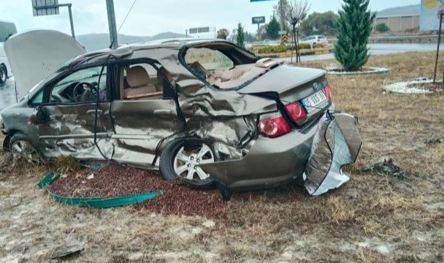 Kırkağaç’ta trafik kazası: 1 ölü